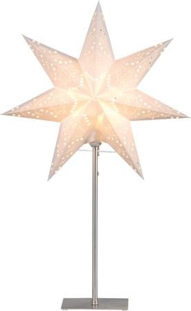 Sensy Stjärna på Fot 55 cm E14 - Vit - Belysning - Julbelysning - Adventsstjärna