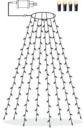 Serie Julgransslinga 200 cm - svart - Belysning - Julbelysning - Jullampor