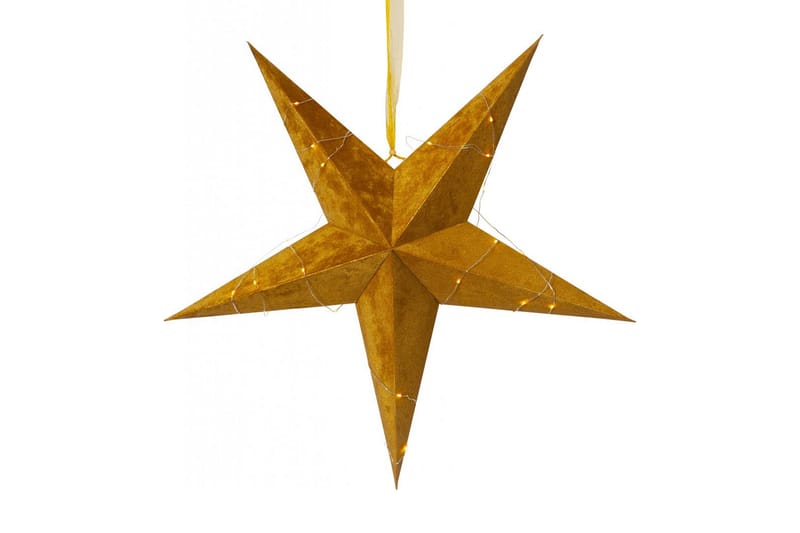 Star Trading Velvet Adventsstjärna 60 cm - Star Trading - Jullampor - Adventsstjärna