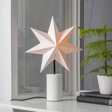 Stila Fot, skärm & stjärna 35 cm - Vit med svarta detaljer - Belysning - Julbelysning - Jullampor