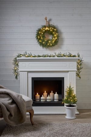 Thuja Dekorationsträd 55 cm - grön - Belysning - Julbelysning - Jullampor