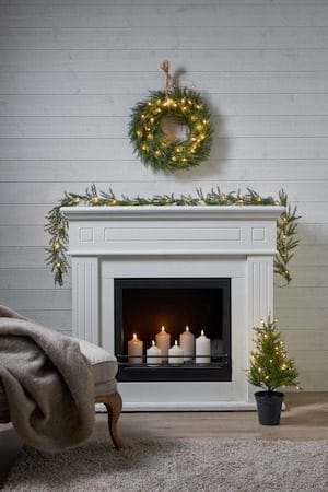 Thuja Dekorationsträd 55 cm - grön - Belysning - Julbelysning - Jullampor