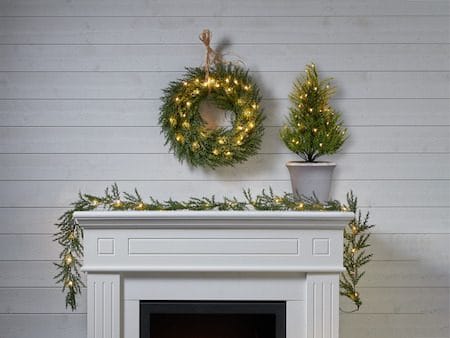Thuja Dekorationsträd 55 cm - grön - Belysning - Julbelysning - Jullampor