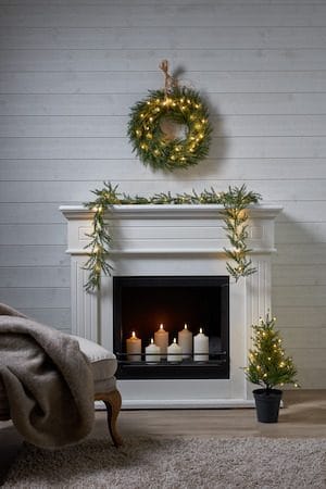 Thuja Dekorationsträd 55 cm - grön - Belysning - Julbelysning - Jullampor