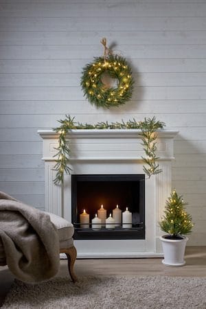 Thuja Dekorationsträd 55 cm - grön - Belysning - Julbelysning - Jullampor