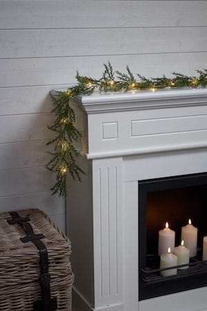 Thuja Girland 180 cm - grön - Belysning - Julbelysning - Julbelysning utomhus