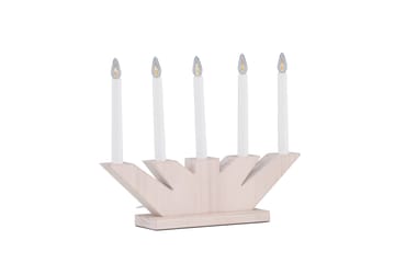 Verbier Adventsljusstake  41 cm - Vit - Belysning - Julbelysning - Jullampor