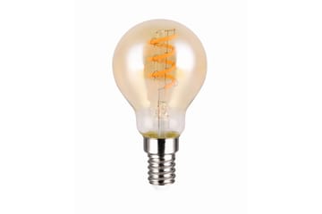LK LED E14 filament classic 4W 150lm 1800K brun - Brun - Belysning - Glödlampor & ljuskällor - Glödlampor