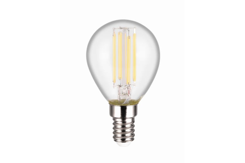 LK LED E14 filament classic 4W 470lm 4000K transparent switch dimmer