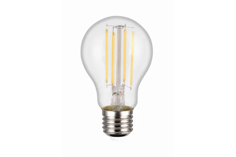 LK LED E27 filament classic 7W 806lm 4000K transparent switch dimmer