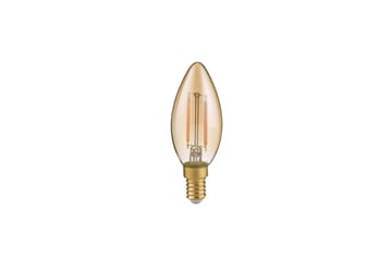 Filament Lampa Ljusformad 2W 250Lm 2700K LED E14 Brun - Brun - Belysning - Glödlampor & ljuskällor - LED belysning - LED lampa - Kronljuslampa