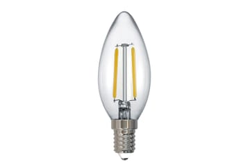 Filament Lampa Ljusformad 2W 250Lm 2700K LED E14 - Belysning - Glödlampor & ljuskällor - LED belysning - LED lampa - Kronljuslampa