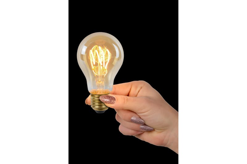 LED-lampa med Sensor 4W Amber - Lucide - Glödlampor - LED belysning