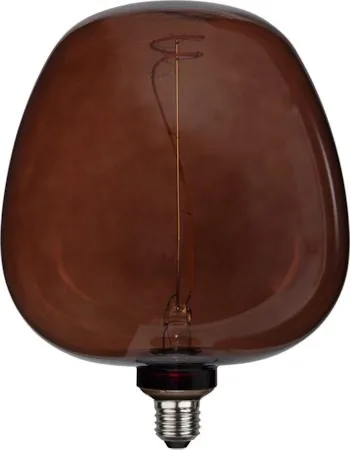 LED-lampa E27 Decoled Apple 25 cm, Konjak