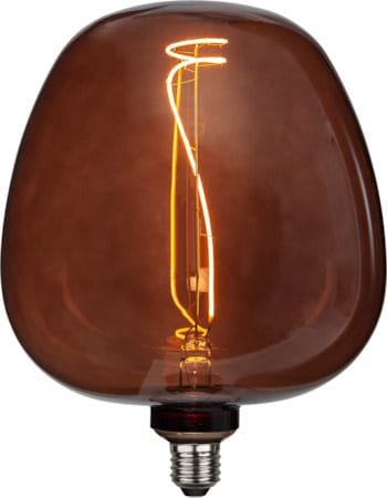 LED-lampa E27 Decoled Apple 25 cm - Konjak - Belysning - Glödlampor & ljuskällor - Glödlampor