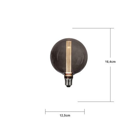 LED-lampa E27 G125 New Generation Classic Mood - Svart - Belysning - Glödlampor & ljuskällor - Glödlampor