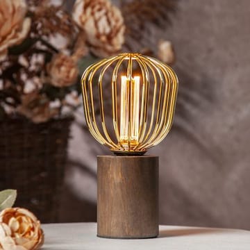 LED-lampa E27 Glob 125 Decoled Metal Basket 3-stegsdimring - Guld - Belysning - Glödlampor & ljuskällor - Glödlampor