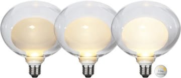 LED-lampa E27 Space Oval 2700K 350 lm 3-stegsdimring - Transparent / Vit - Belysning - Glödlampor & ljuskällor - Glödlampor