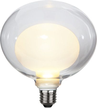 LED-lampa E27 Space Oval 2700K 350 lm 3-stegsdimring - Transparent / Vit - Belysning - Glödlampor & ljuskällor - Glödlampor