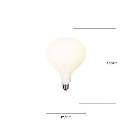 LED-lampa E27 ST125 Funkis 2600K 420 lm Dimbar - Opalvit - Belysning - Glödlampor & ljuskällor - Glödlampor