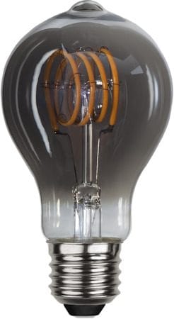 LED-lampa E27 TA60 Decoled Spiral 2100K 50 lm Dimbar - Rökgrå - Belysning - Glödlampor & ljuskällor - Glödlampor