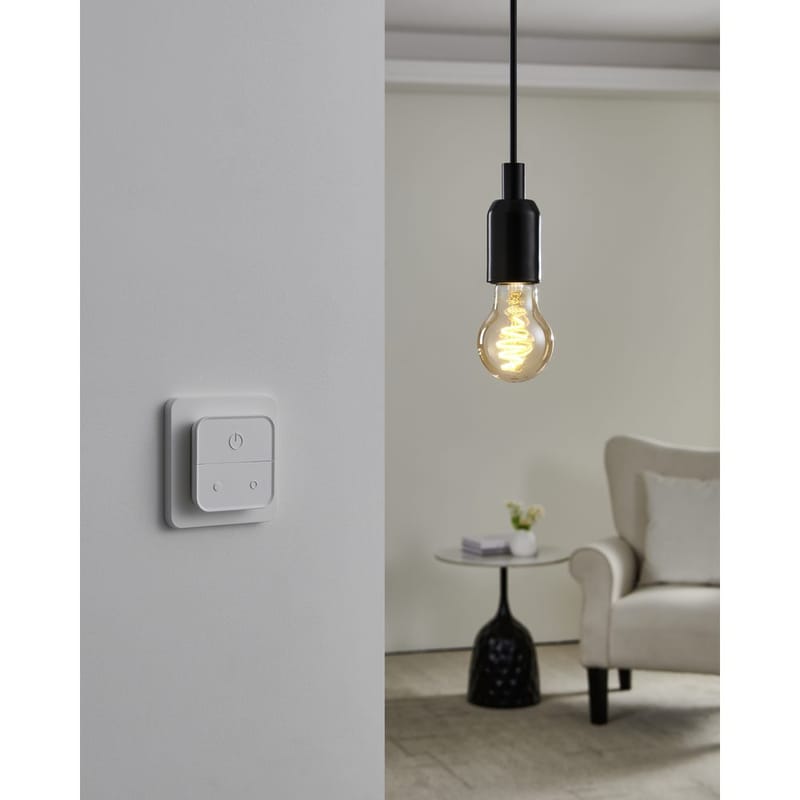 Ljuskälla 2xLM-ZIG-CCT E27 A60 4,9W Amber + Brytare - 6 cm - Belysning - Glödlampor & ljuskällor - Glödlampor