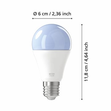 Ljuskälla 2xLM-ZIG-RGB/CCT E27 A60 9W Brytare - 6 cm - Belysning - Glödlampor & ljuskällor - Glödlampor