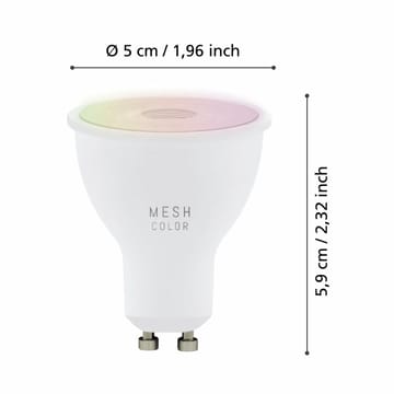 Ljuskälla 3xLM-ZIG-RGB/CCT GU10 4,5W - 5 cm - Belysning - Glödlampor & ljuskällor - Glödlampor