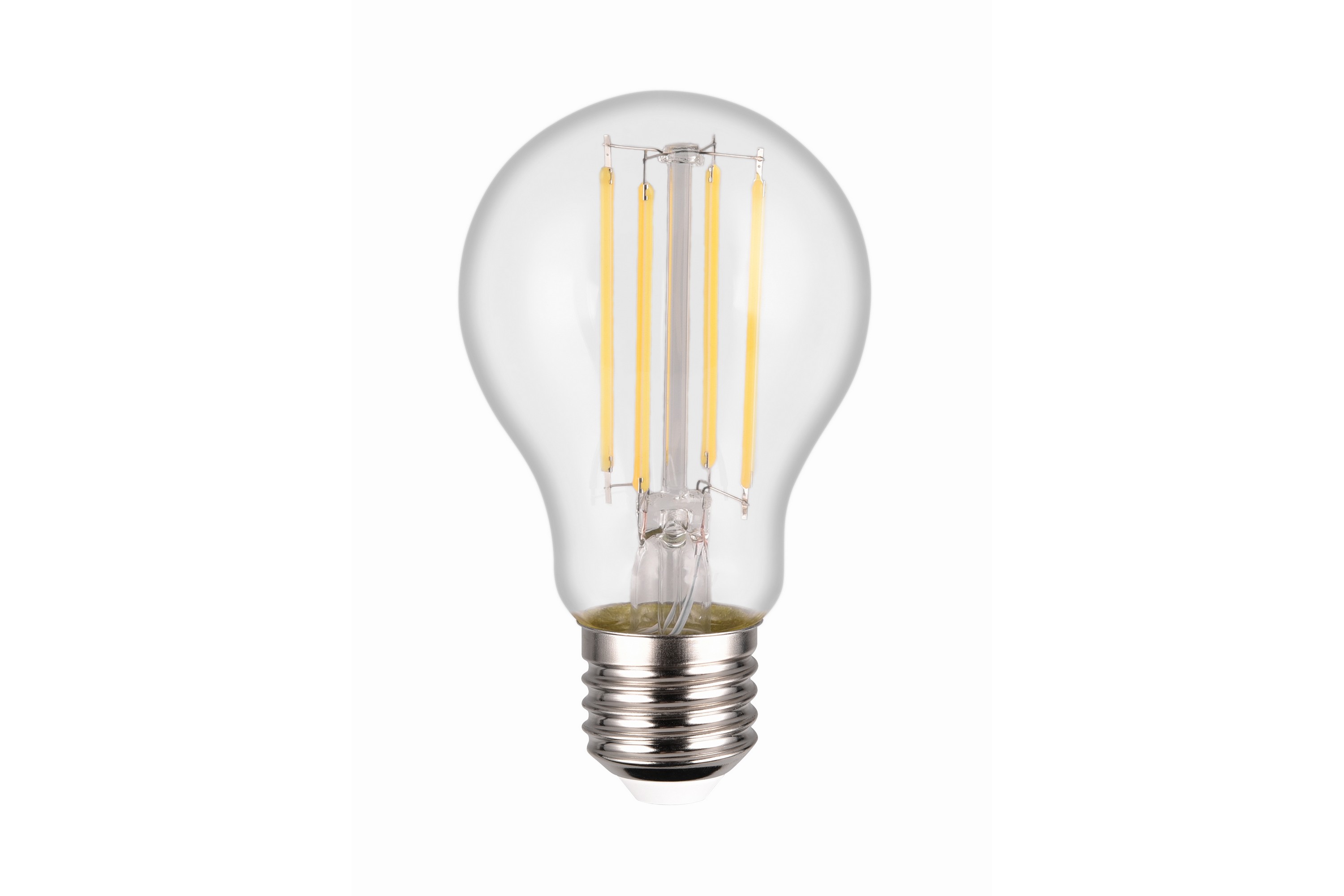 LK LED E27 filament classic 7W 806lm 4000K transparent switch dimmer