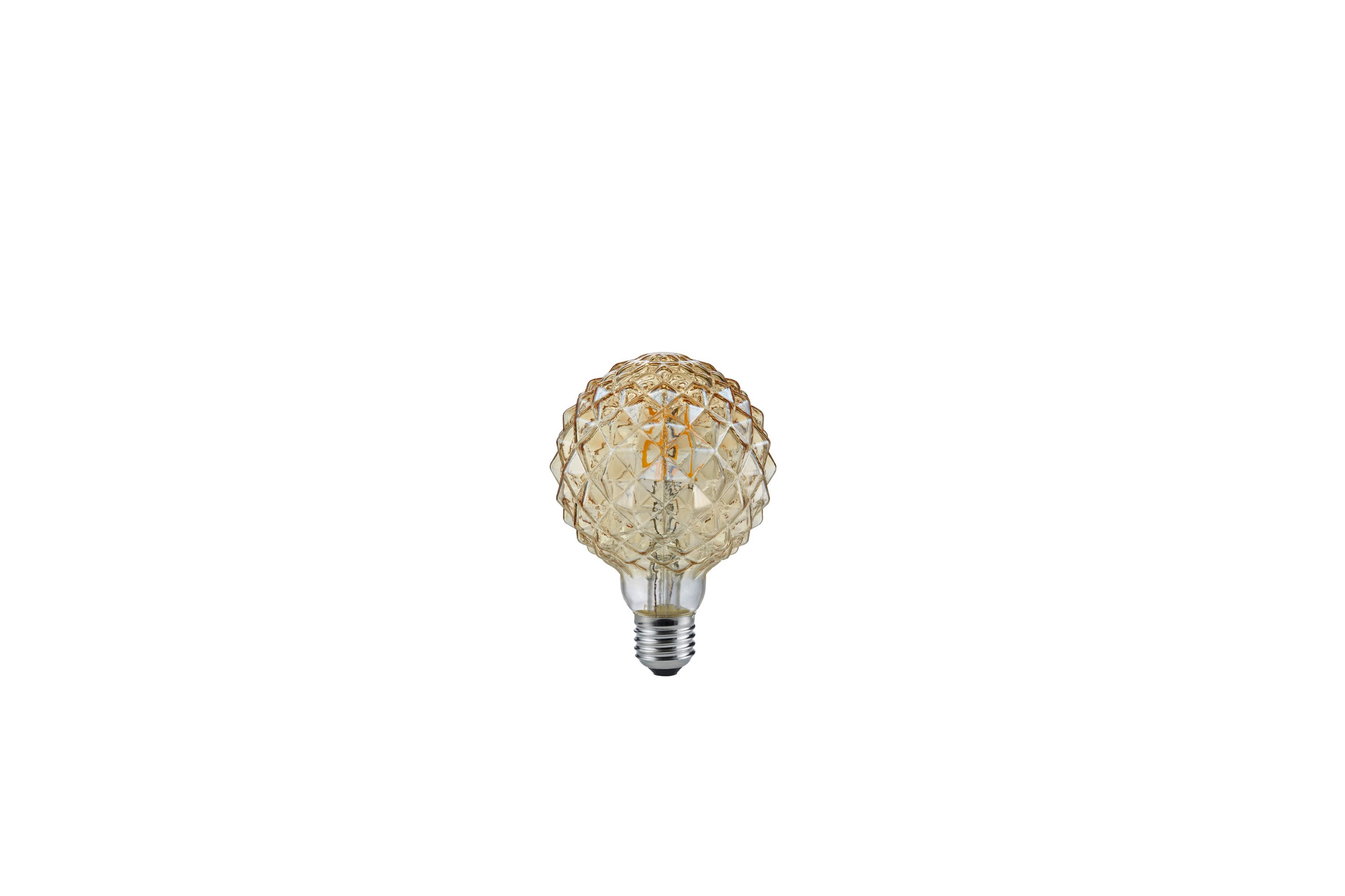 LK LED E27 deco filament 904 4W 320lm 2700K brun Vit