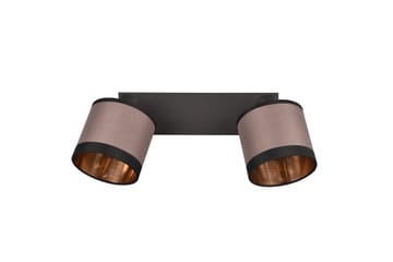 Davos spotlight 2L E14 mattsvart/ greige - Matt svart/Greige - Belysning - Spotlights & downlights