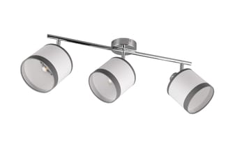 Davos Spotlight 3L E14 krom/ vit - Krom/Vit - Belysning - Spotlights & downlights