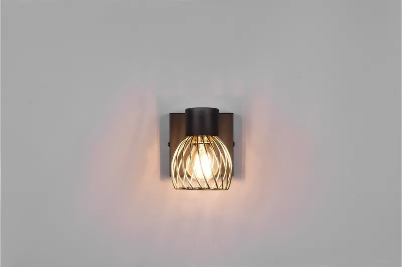 Ardon Spotlight 1L E14 mattsvart/ polerad mässing - Mässing - Belysning - Lampor & belysning inomhus - Hall lampa