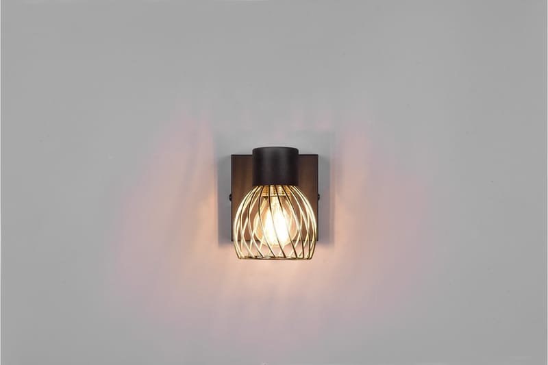 Ardon Spotlight 1L E14 mattsvart/ polerad mässing - Mässing - Belysning - Lampor & belysning inomhus - Hall lampa