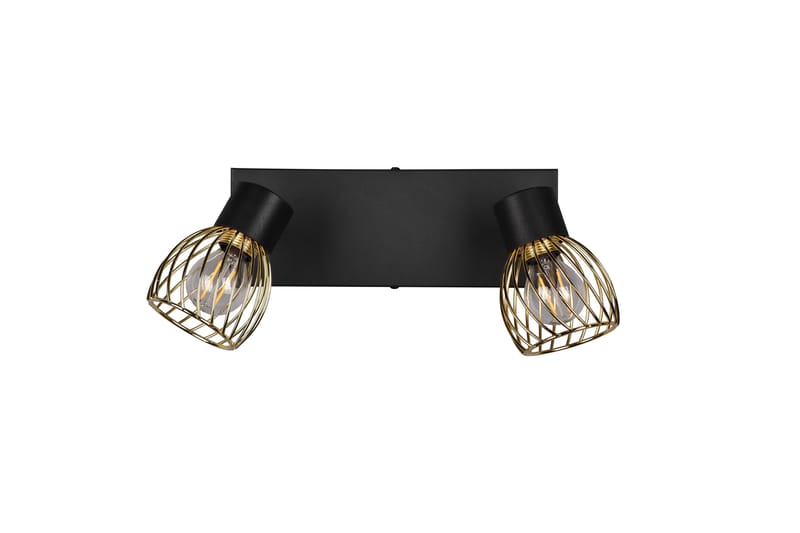 Ardon spotlight 2L E14 mattsvart/ polerad mässing - Mässing - Belysning - Spotlights & downlights - Downlight 230v