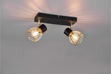 Ardon spotlight 2L E14 mattsvart/ polerad mässing - Mässing - Belysning - Spotlights & downlights - Downlight 230v