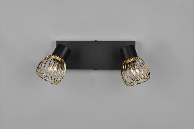 Ardon spotlight 2L E14 mattsvart/ polerad mässing - Mässing - Belysning - Spotlights & downlights - Downlight 230v