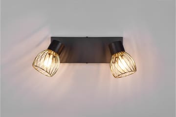 Ardon spotlight 2L E14 mattsvart/ polerad mässing - Mässing - Belysning - Spotlights & downlights - Downlight 230v