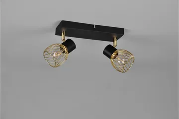 Ardon Spotlight 2L E14 mattsvart/ polerad mässing - Mässing - Belysning - Lampor & belysning inomhus - Hall lampa