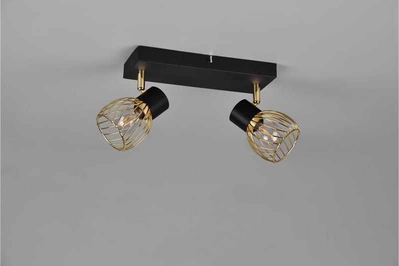 Ardon Spotlight 2L E14 mattsvart/ polerad mässing - Mässing - Belysning - Lampor & belysning inomhus - Hall lampa