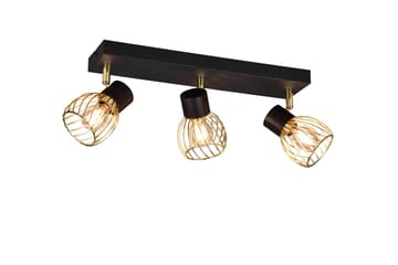Ardon spotlight 3L E14 mattsvart/ polerad mässing - Mässing - Belysning - Spotlights & downlights - Downlight 230v