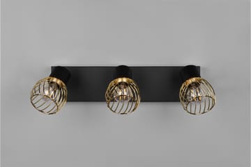 Ardon spotlight 3L E14 mattsvart/ polerad mässing - Mässing - Belysning - Spotlights & downlights - Downlight 230v