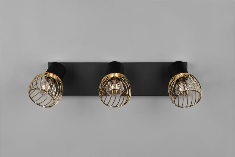 Ardon spotlight 3L E14 mattsvart/ polerad mässing - Mässing - Belysning - Spotlights & downlights - Downlight 230v