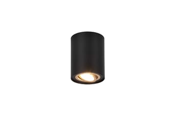Cookie utvändig spot 1L GU10 svart/ guld - Svart/Guld - Belysning - Spotlights & downlights - Downlight 230v