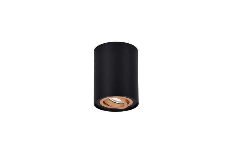 Cookie utvändig spot 1L GU10 svart/ guld - Svart/Guld - Belysning - Spotlights & downlights - Downlight 230v