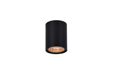 Cookie utvändig spot 1L GU10 svart/ guld - Svart/Guld - Belysning - Spotlights & downlights - Downlight 230v