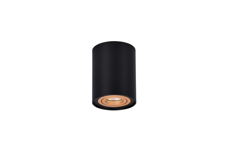 Cookie utvändig spot 1L GU10 svart/ guld - Svart/Guld - Belysning - Spotlights & downlights - Downlight 230v