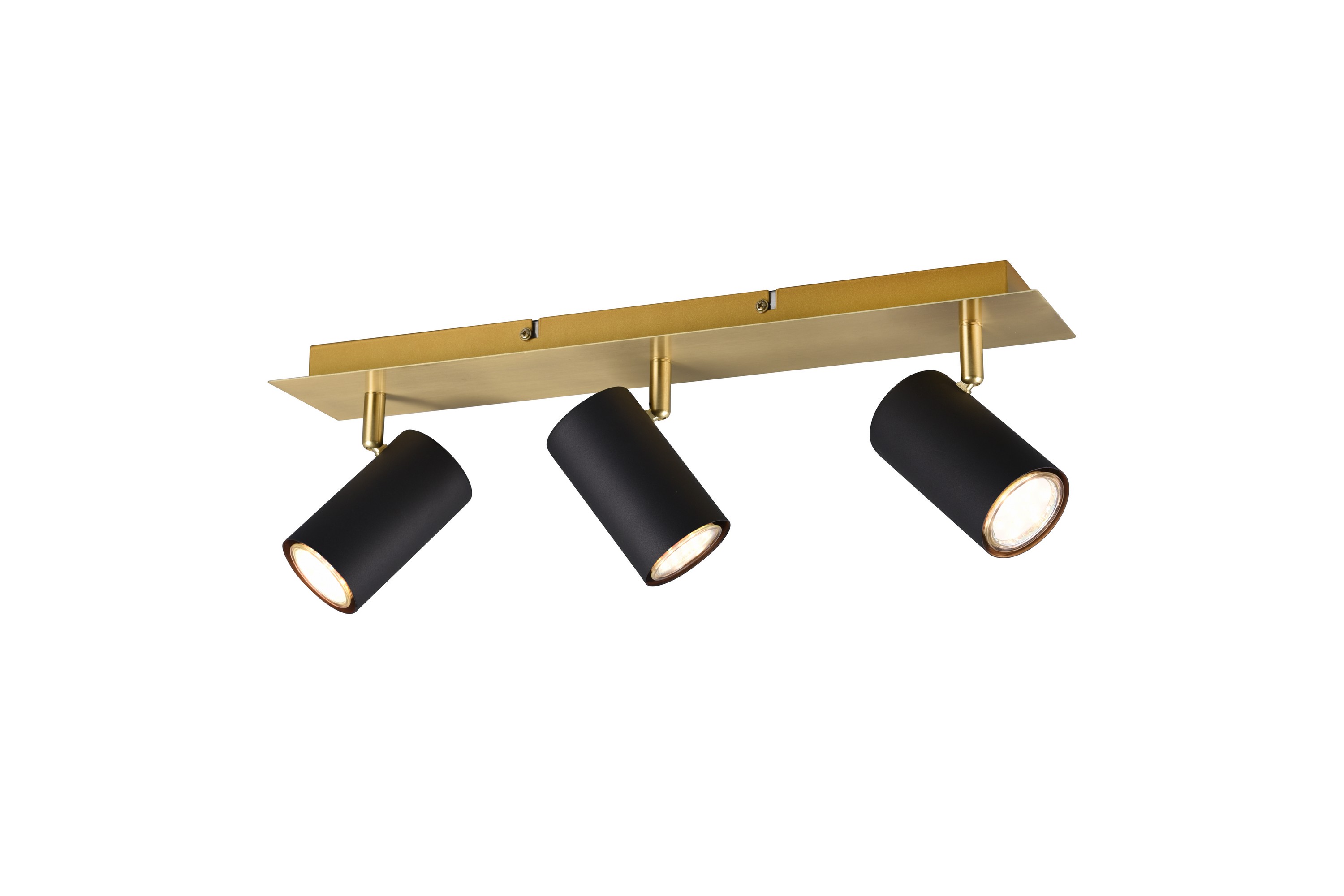 Marley spot 3L GU10 svart/guld Svart/Guld