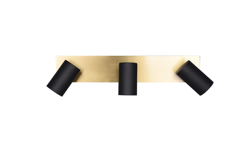 Marley spot 3L GU10 svart/ guld - Svart/Guld - Belysning - Spotlights & downlights - Downlight 230v