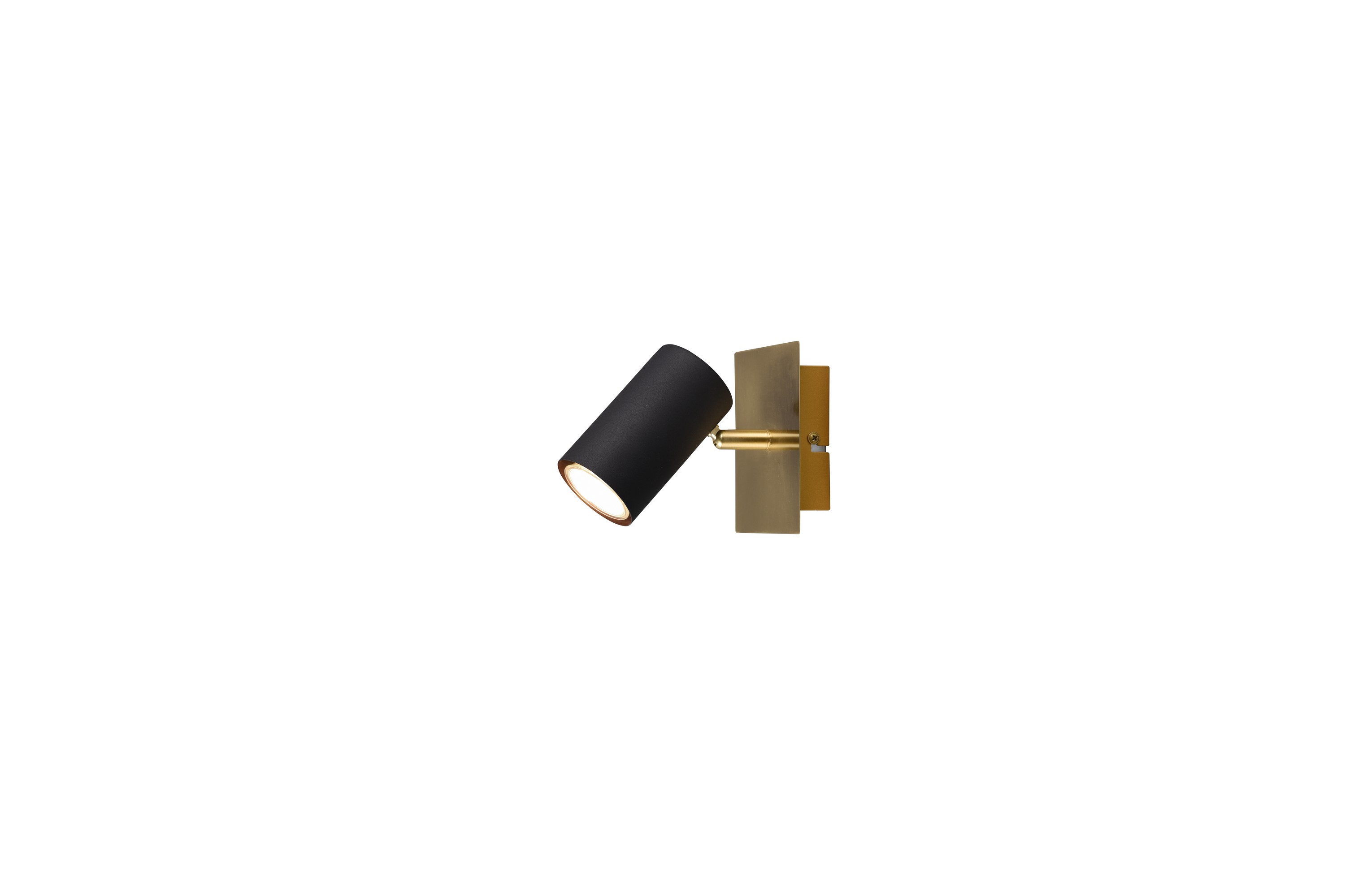 Marley spot 1L GU10 svart/guld Svart/Guld